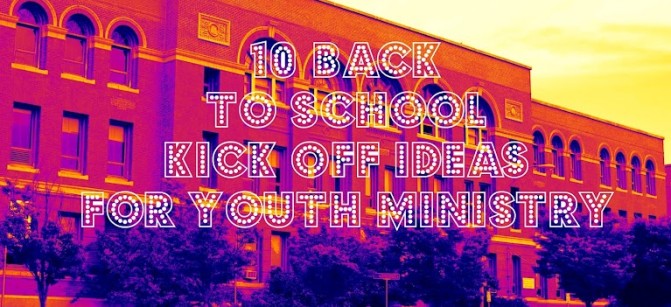 10 Back To School YM Ideas
