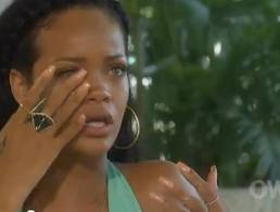 Rihanna Cries to Oprah Winfrey