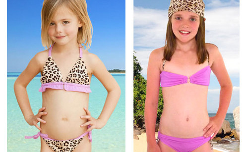 Disturbing Bikini for Kids