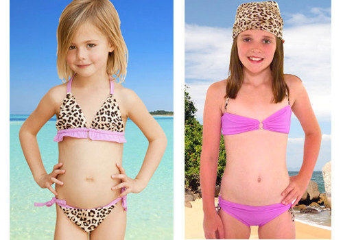 Disturbing Bikini for Kids