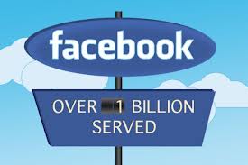 Facebook 1 billion served