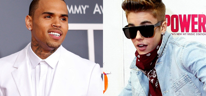 Chris Brown Justin Bieber