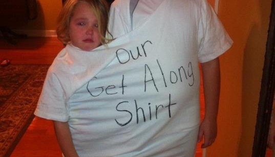 Get a long t shirt