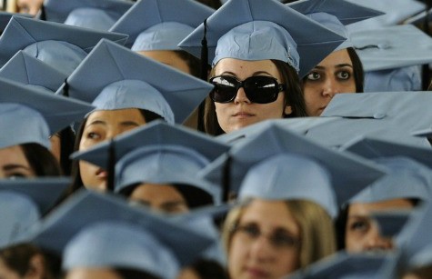 graduating students