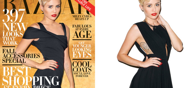 Miley Cyrus Harper's Bazaar handout 660