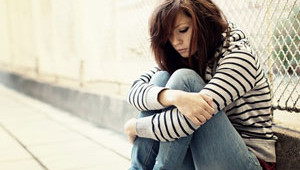 Depressed Teen Girl