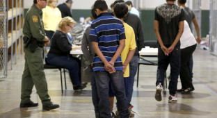 Familes and Children Held In U.S. Customs and Border Protection Processing Facility