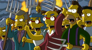 Simpsons-angry-mob parents mad youth ministry