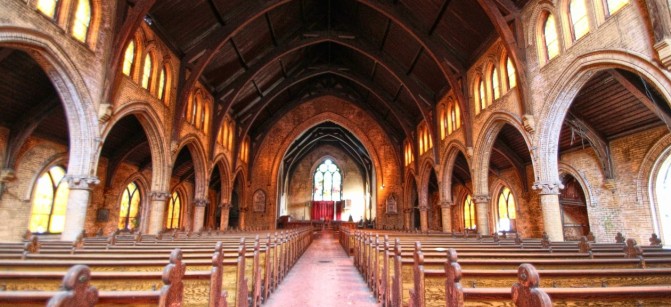 abandoned church