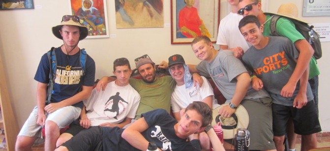 youth group teen boys