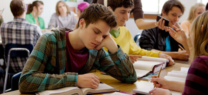 late-start sleep school