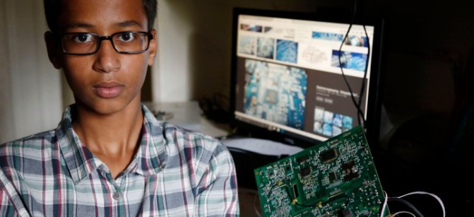Texas Muslim Student-Clock