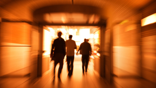 exiting drunk church