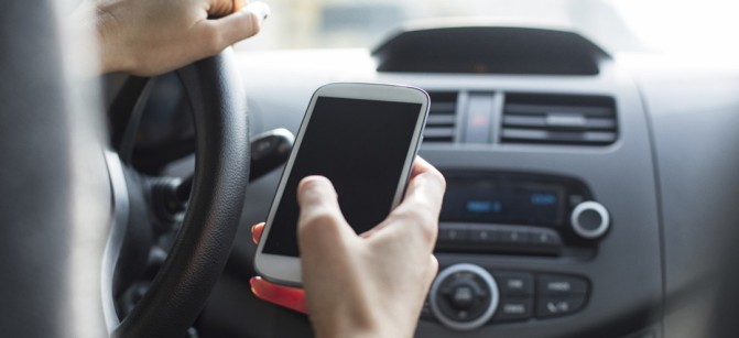 cell text driving