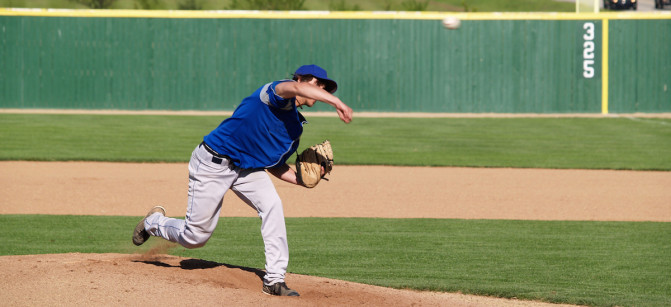 high school baseball pitcher