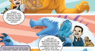 apple comic book