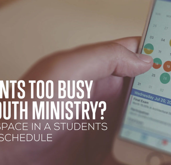 students-too-busy-for-youth-ministry