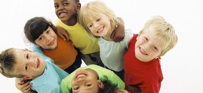 Group of children