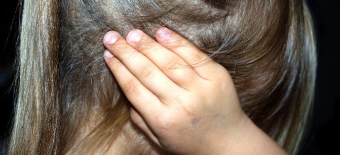 Child sad bully abuse