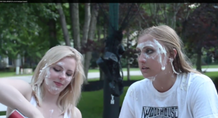 Youth min group whip cream