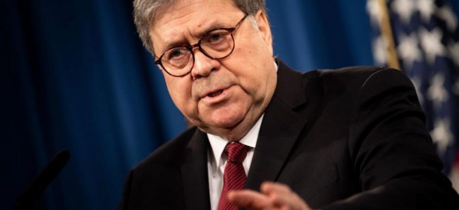 Department of justice Barr