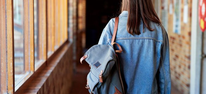 Back pack student school