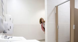Lgbt school bathroom