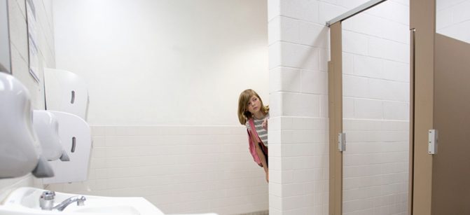 Lgbt school bathroom